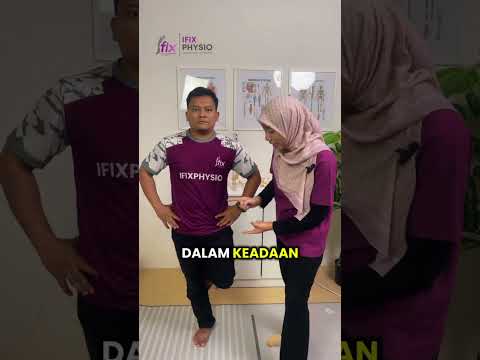Berapa Lama Anda Boleh Berdiri Satu Kaki? Test Keseimbangan & Core Anda 😳 #SakitPinggang #ifixphysio