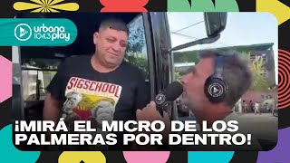 El micro de los Palmeras: ¿cómo es por dentro?