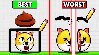 EASY vs IMPOSSIBLE RESCUE (Save The Doge) screenshot 3