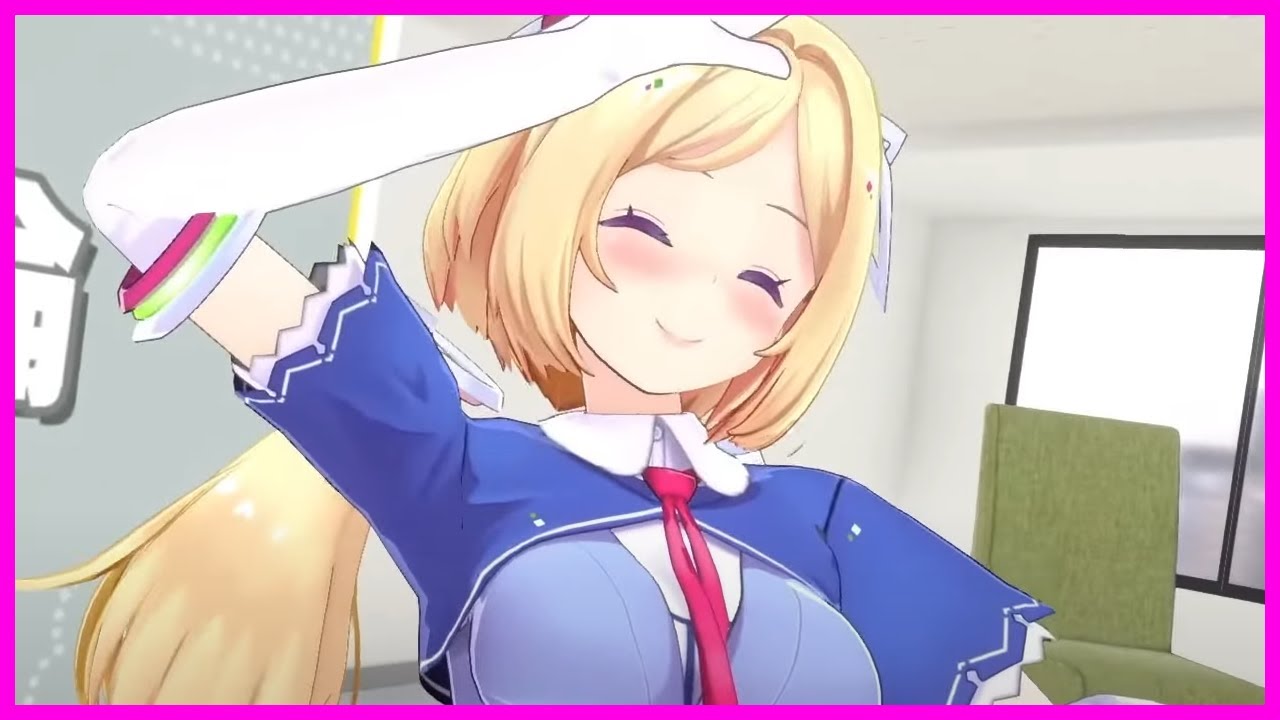 Akirose Idolsteps and Teasing ft. Lamy, Kanata, Luna, Noel, Chloe, Laplus [Hololive]