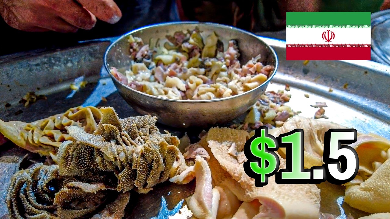 Iranians Love this Food So Much | Iran Street Food | سیرابی شیردان ...