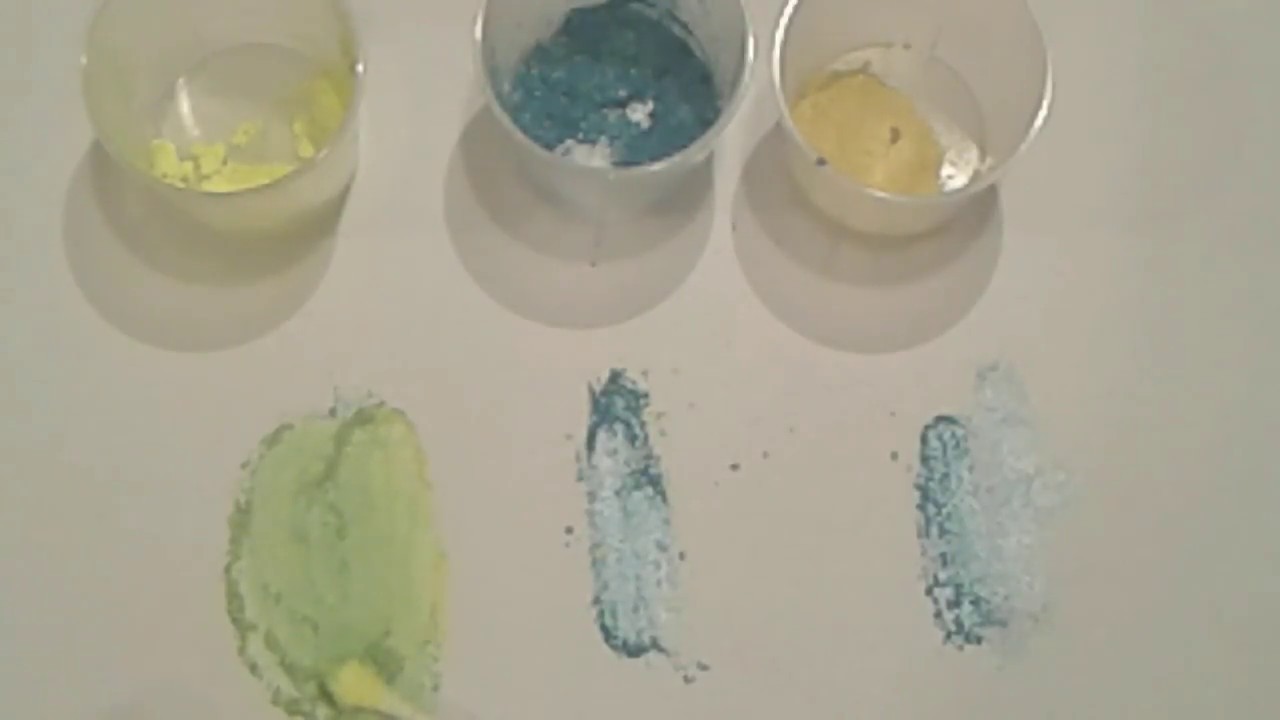 How to test mica colors (colours) and make color (colour) sample