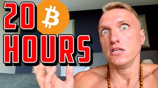 Bitcoin: time is ticking [20 hours left]