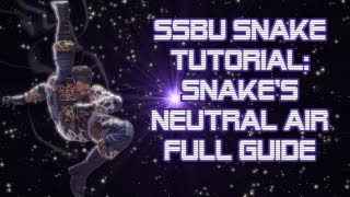 SSBU Snake Tutorial: Snake Neutral Air Guide!