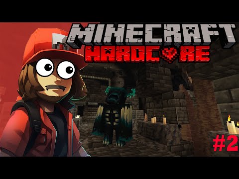Ancient City ვიპოვეთ და Warden გამოგვეკიდა... | Minecraft Hardcore - ეპიზოდი 1
