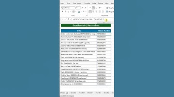 📲 Extract Mobile Numbers with REGEXEXTRACT | #exceltips #exceltricks #explore