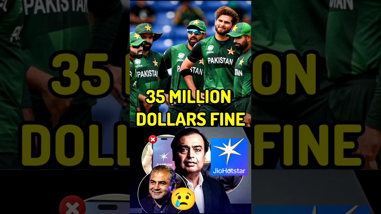 Jio Hotstar Legal Notice to PCB 😲... 