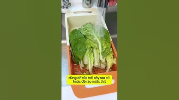 Rổ Ráo Nước Gấp Gọn – Nhỏ Gọn, Tiện Dụng Cho Mọi Căn Bếp🏡#giadụngthôngminh #douyin #shorts