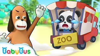 mrdao wanna send baby panda to zoo magical chinese characters panda cartoon babybus