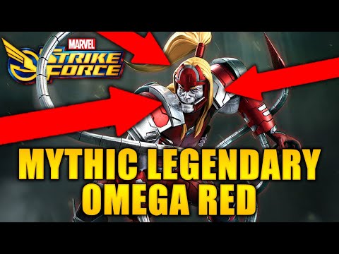Red Omega Legendary Unlock Requirements - H4H Counter - MARVEL Strike Force - MSF