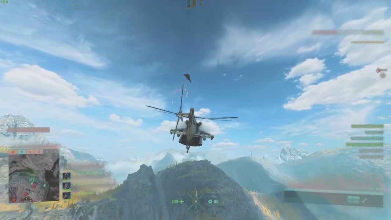 Mi-240 Superhind run. 50mm canon vechicle hunters