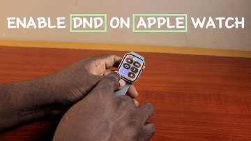 How to Turn ON/OFF Do Not Disturb on Apple Watch