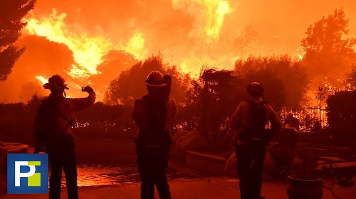 Miles de personas evacúan sus hogares por el avance descontrolado de los incendios en California