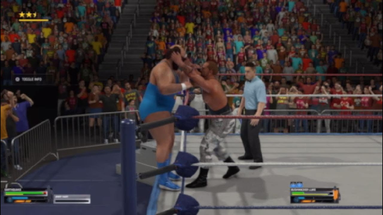 WWF Superstars Earthquake 🆚 Bushwhacker Luke