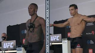 UFC 253 Weigh-Ins: Israel Adesanya, Paulo Costa Make Weight - MMA Fighting