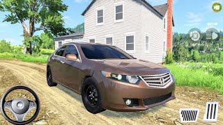 Honda Accord Car Driving - BeamNg Drive - Car Games Pc Gameplay [Logitech g29] #2 screenshot 2