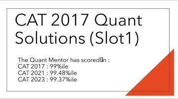 CAT 2017 Slot 1 - Q34: Arithmetic Progression catpyq #catquantitative #catquant #cat2025prep