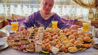 حمري وجهك قدام ضيافك👌صينية مملحات من أروع مايمكن تقدمي😋6أشكال مملحات من حشوات مشتركة بنتهم هبال🤷‍♀️