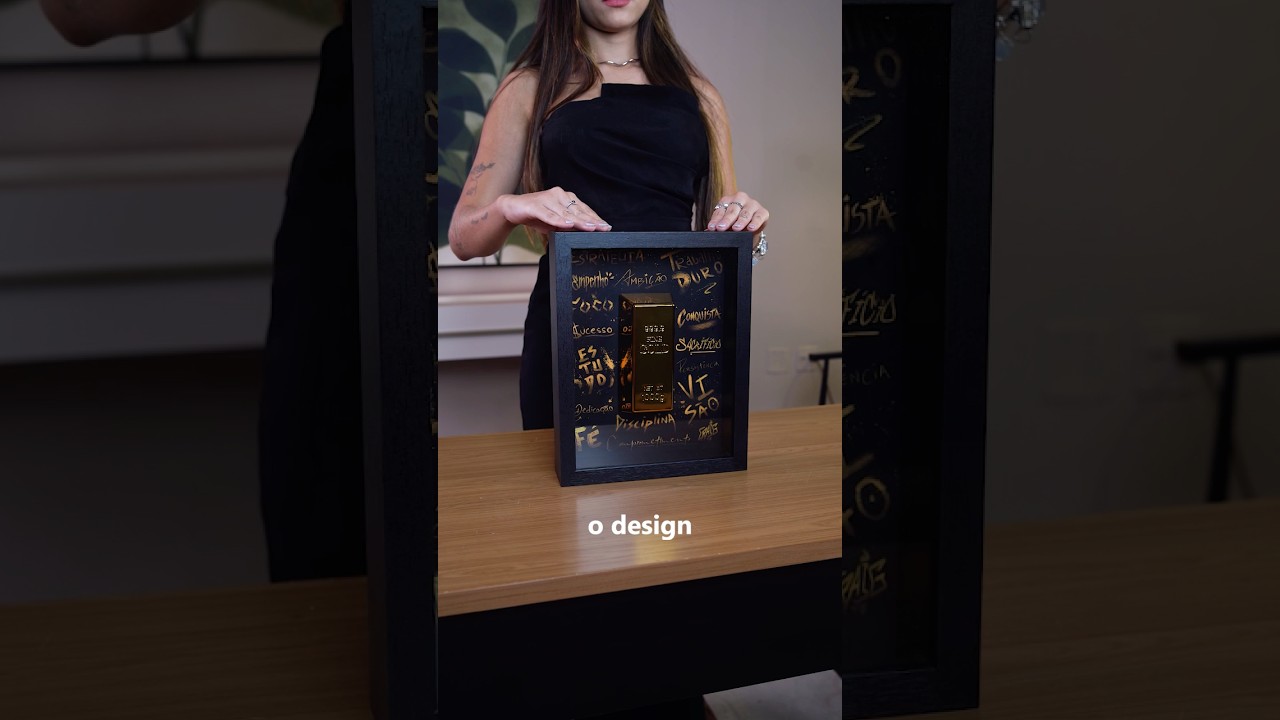 Vídeo de The Golden Bar of Abundance: Grafite Dourado