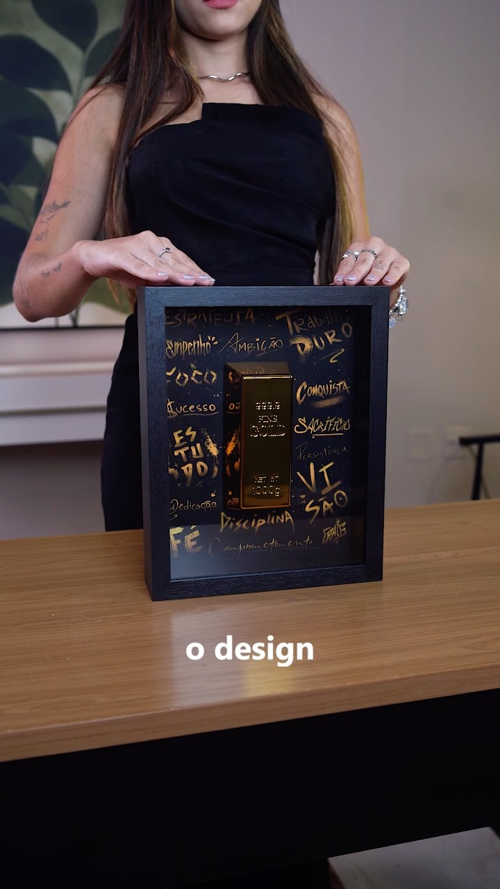 Vídeo de The Golden Bar of Abundance: Grafite Dourado