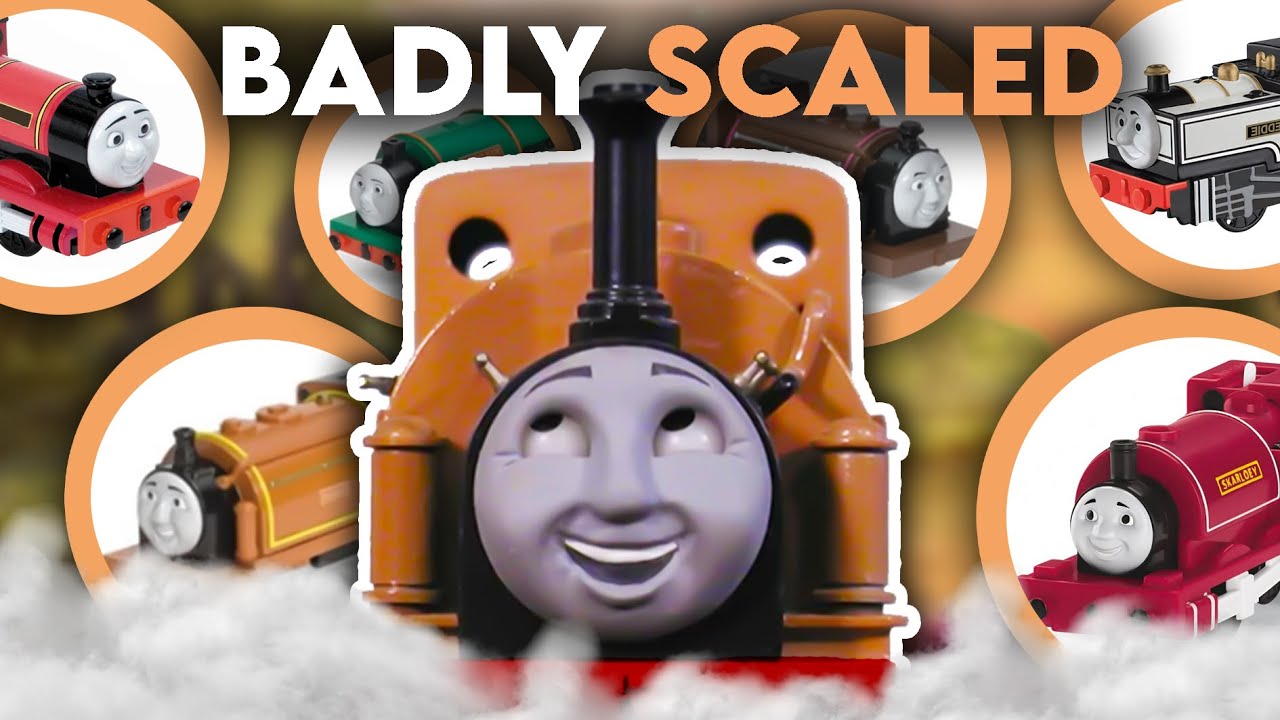 The Badly-Scaled Narrow Gauge Engines | Trackmaster Deep Dives - YouTube