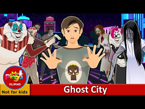 lungsod ng multo | Ghost City in Filipino |nakakatakot na kwento I My Pingu Filipino