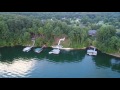 Sunset on Tim&#39;s Ford Lake from the drone!  Aug 3 2017 ,  DJI Phantom 4 Pro