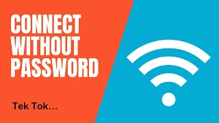 Connect to WiFi on Android Without Password! [No extra software or setup required] screenshot 4