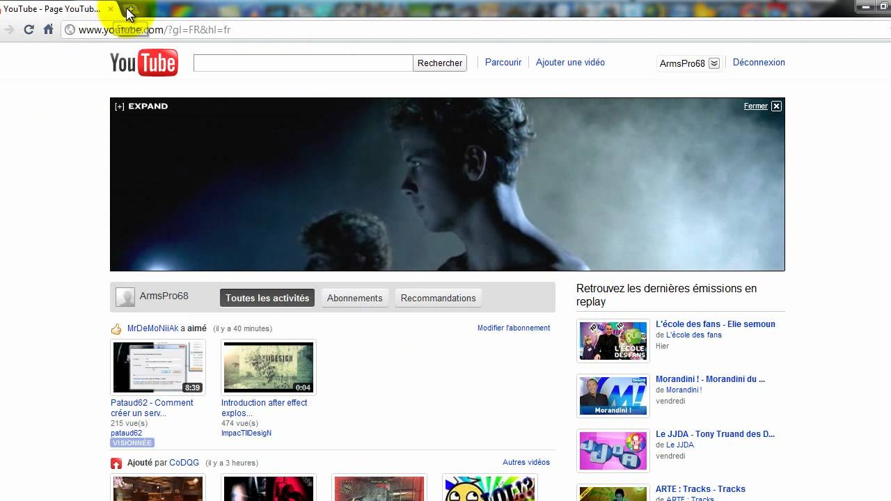 Tuto Fr Comment Changer Sa Page D Accueil Youtube