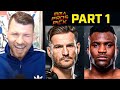 MMA Pros Pick ✅ Stipe Miocic vs. Francis Ngannou 2 - Part 1 I UFC 260