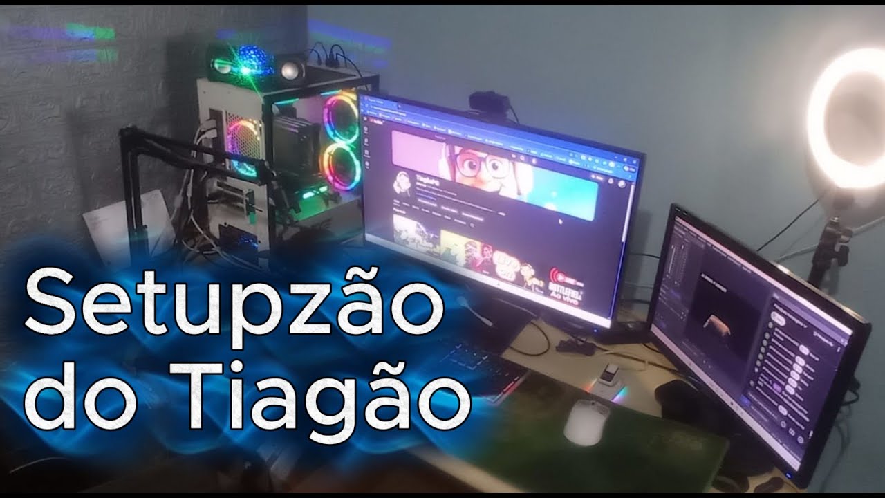 Setupzão (humilde) do Tiagão!
