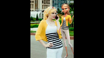 Miraculous Cosplay Boys And Girls Singing Simpapa Polyubila Cartoon Vs Reallife Shorts Mlb Edit 