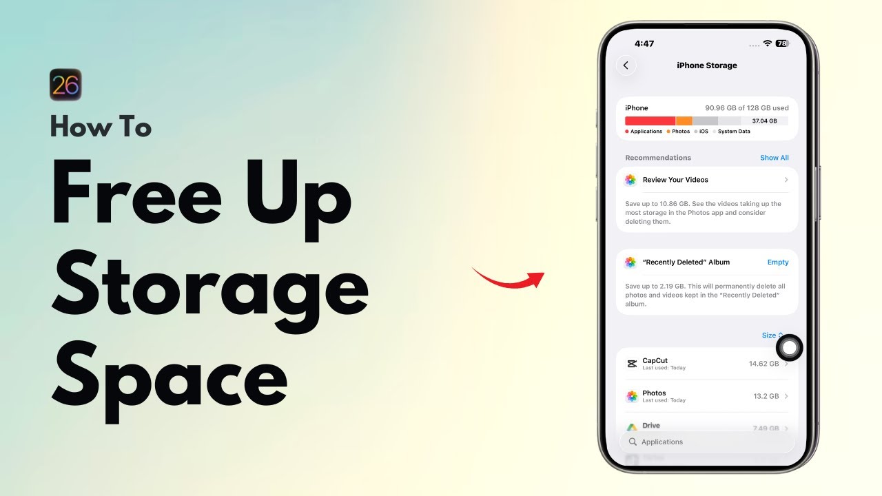 How to Free Up Storage Space on iPhone & iPad Fast (2025 Guide) - YouTube