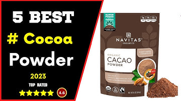 ✅ Organic Cocoa Powder: Top 5 Best Organic Cocoa Powder Review in 2023
