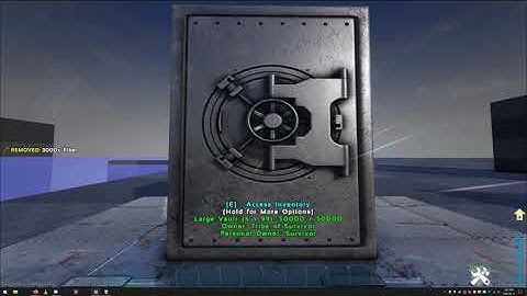 Ark Survival Evolved - Better Vaults - Mod Demo - Dedicated Storage Mode