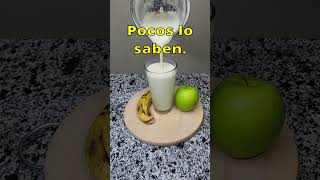Mix Banana With Apple nutritionalsmoothie healthysmoothie