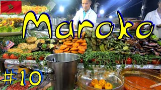 Maroko: uliczne jedzenie Marrakeszu