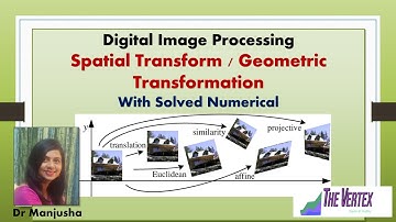 Geometric transformation/ Spatial Transform  in digital image processing: Dr Manjusha Deshmukh
