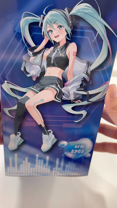 Unboxing the Futuristic Cyber Neon Noodle Stopper Hatsune Miku Figure | #speedunboxing #hatsunemiku