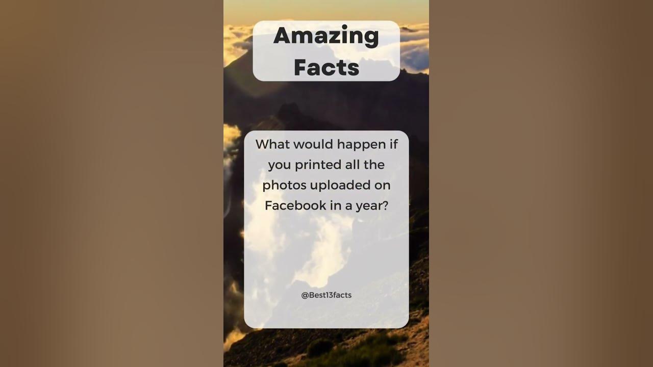 Facebook s astonishing photo upload stats can you guess how many