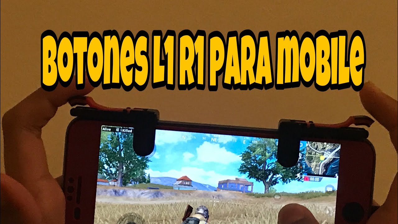 L1 R1 Button Ui Botones L1 R1 para mobile- review - YouTube