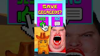 [Gegagedigedagedago] Most Thrilling Game! Help Girl Nugget And Patrick Bateman Escape From Nikocado!