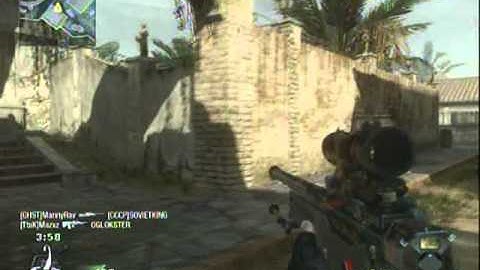 ACOG L96A1 Gameplay Black Ops with Commentary