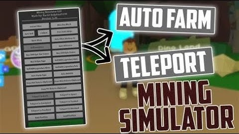 Mining Simulator 2 - OP SCRIPT!! - HALLOWEEN UPDATE - AUTOFARM, TELEPORT, ESP AND MORE!! - PASTEBIN!