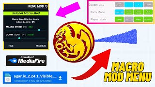 Agario Macro Mod New with Zoom and Lag-Free Full Control + Xelahot iOS/Android screenshot 5