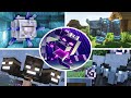 Minecraft  all bosses fight gameplay