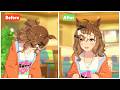 Pokke without Fuji vs with Fuji is a completely different person 😆