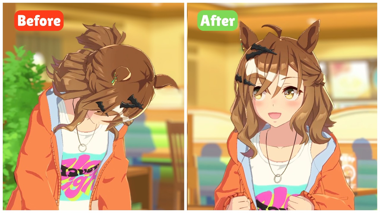 Pokke without Fuji vs with Fuji is a completely different person 😆