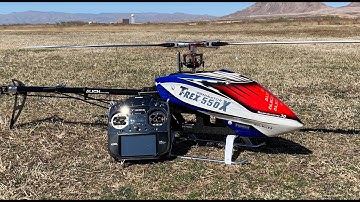 Alan Szabo Jr. ALIGN Trex 550X with retractable skids