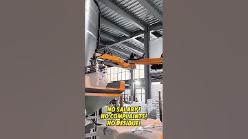 No Salary! No Complaints!No Residue😎 #depalletizing #automation #palletizer #manufacturer #stacking